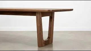 Making a Modern Dining Table