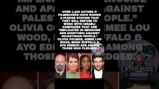 1,200+ Hollywood Stars BOYCOTT Israel #shorts