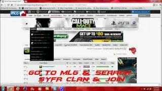 MLG SYFR CLAN SIGN UP & JOIN NOW