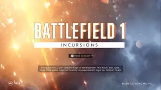 Battlefield 1 | Incursions | Gameplay 27-7 | No commentary