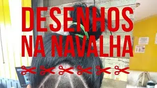 Como desenhar na navalha undercut feminino