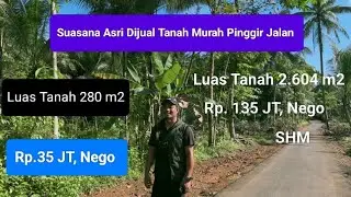 Dijual Tanah Murah Pinggir Jalan Pass Buat Bikin Rumah, Ditawarkan 35 JT, Nego 