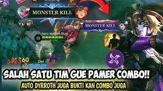 Dyrroth review skin v.e.n.o.m cobra‼️fany pamer combo monster kill Auto Dyrroth juga bisa 🤯