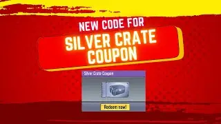 New another code for Silver Crate Coupon | new redeem code in codm | Codm code | Redeem code in codm
