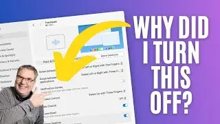 I Disabled showing the Mac's Notification Center with the Trackpad. See why!