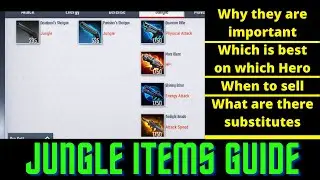 Jungle Items Guide| When to buy full item? When to sell? What's best substitute? Marvel Super War