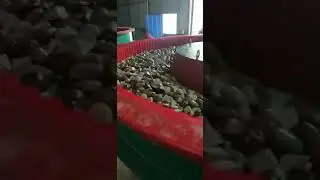 vibratory finishing machine pebble stone polishing