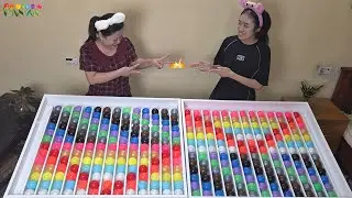 🧠 Smart or Lucky? 2 Players Face the Ultimate Color Sorting Puzzle