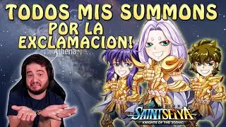 TIRAMOS HASTA LA CASA POR LA EXCLAMACION DE ATHENA!! ALL IN!! Saint Seiya Awakening