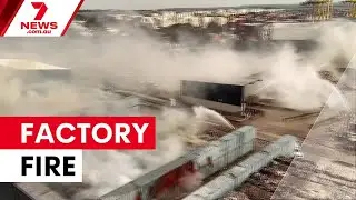 Major fire engulfs paper recycling factory in Matraville | 7NEWS