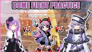 Towa-sama Dome fight practice with CR Selly and Bora Nun