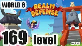 Realm Defense - World 6, level 169 Campaign Mode cleared, 3 stars