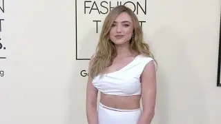 Peyton List attends the 2025 Fashion Trust U.S. Awards in Los Angeles