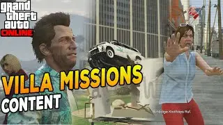 Das sind die Villa Missionen des neuen Updates... | Gta 5 Online