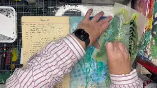 Creating abstract backgrounds in the Ledger journal