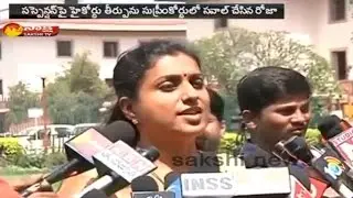 YSRCP MLA RK Roja Suspension Petition Judgement Postponed on Monday