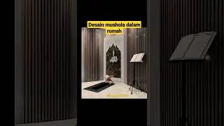 Desain mushola dalam rumah #shorts