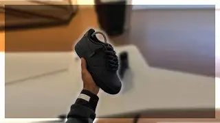 Matte Black x Rope Lace Custom Air Force 1's