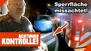 SPERRFL&Auml;CHE missachtet! ❌ 25 Euro VERWARNGELD! |2/2| Kabel Eins |Achtung Kontrolle