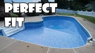Liner In Monroe NJ Fits Like It Was Painted Into The Pool