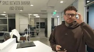 space between banana and gengar