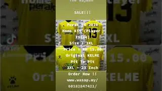 The Najwan                                  SALE!!! .PERAK FA Home Kit 2020 - Player issue