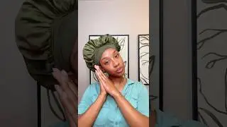 Night time routine for natural hair! 🤍 #naturalhair #healthyhair