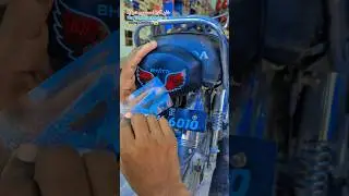 Honda125 Backlight Modification new Design #bike #hondamotorcycle #honda #backlight #decoration