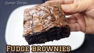 One Egg Brownies - Super Easy Fudge Brownies Recipe | Easy and tasty recipes