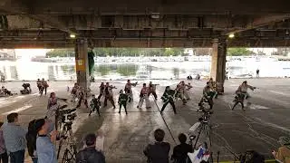 【あっぱれかぐや】よさこい東海道沼津秋祭り2025　第一市場演舞場　3回目