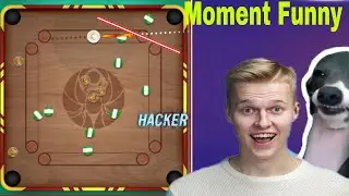 |Fair game play 💥 Fake Auto play🤣|Carrom Disc pool| Singapore All Aotuplay#miniclip #carrom pool