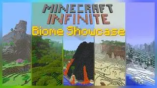 Infdev+ Overworld Biome Showcase