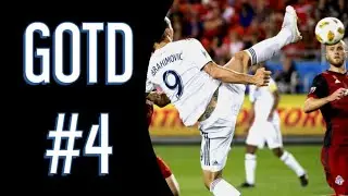 Zlatan Scores An Acrobatic Kungfu Goal
