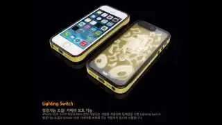 Светящийся чехол Van.D Neo Bumper Case для смартфона Apple iPhone 5/5s