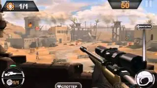 обзор игры Sniper X на андроид