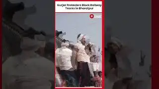 Gurjar Community Blocks Railway Tracks in Bharatpur After Mahapanchayat Over Reservation