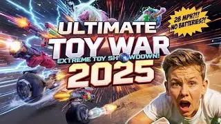 Epic Christmas Toy Battle 2025! Nerf, Water Guns & Combat Robots! | Tyree