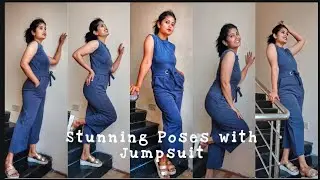 Stunning Poses with Jumpsuit | Poses for Girls | Attitude poses | Photography Idea for Girls