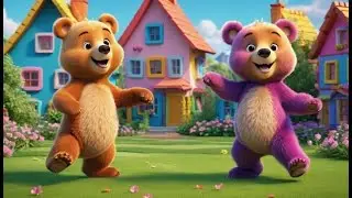 Counting Bears Eating Honey | Fun Nursery Rhyme Song for Kids