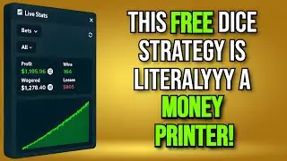 STAKE | THIS FREE DICE STRATEGY IS LITERALYYY A MONEY PRINTER!