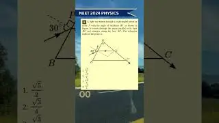 Question 6 | NEET 2024 Physics PYQ with NCERT Solution | #neet #physics #neetmotivation