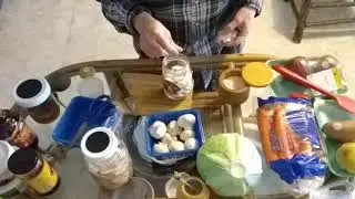 Salted Fermented Mushrooms