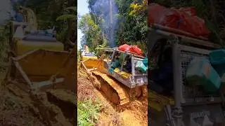 Bulldozer vs Mountain 💪 #shorts #bulldozer #heavymachinery #constructionlife #earthmoving #machines