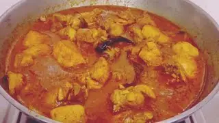 দুপুরে চিকেন আর কি কি রান্না করলাম আজ ,ঝটপট দেখে নিন একদম সহজ পদ্ধতিতে। Chicken curry recipe