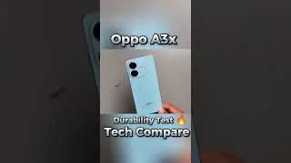 Oppo A3x Durability Test 🔥#speedtest #durabilitytest #oppoa3x #shorts #viralvideo