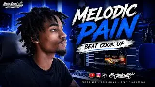 Making a Melodic Pain Beat From Scratch 🔥 | FL Studio