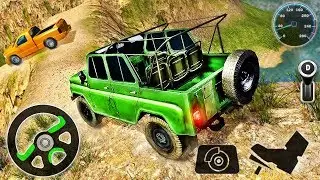 Offroad SUV Drive 2019 3D Simulator - 4x4 Green Jeep Driving - Android GamePlay