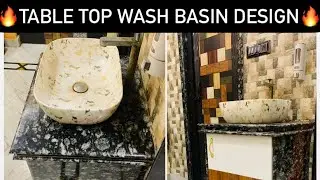 Table top wash basin | Table top wash basin installation | Table top wash basin kaise Banaiye   ||