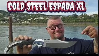 🇩🇪 COLD STEEL ESPADA XL - Ein Taschenschwert! 1st Impressions // S&ouml;ldner Messerladen 