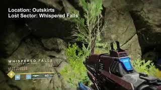 Destiny 2  Lost Sector Whispered Falls Location EDZ